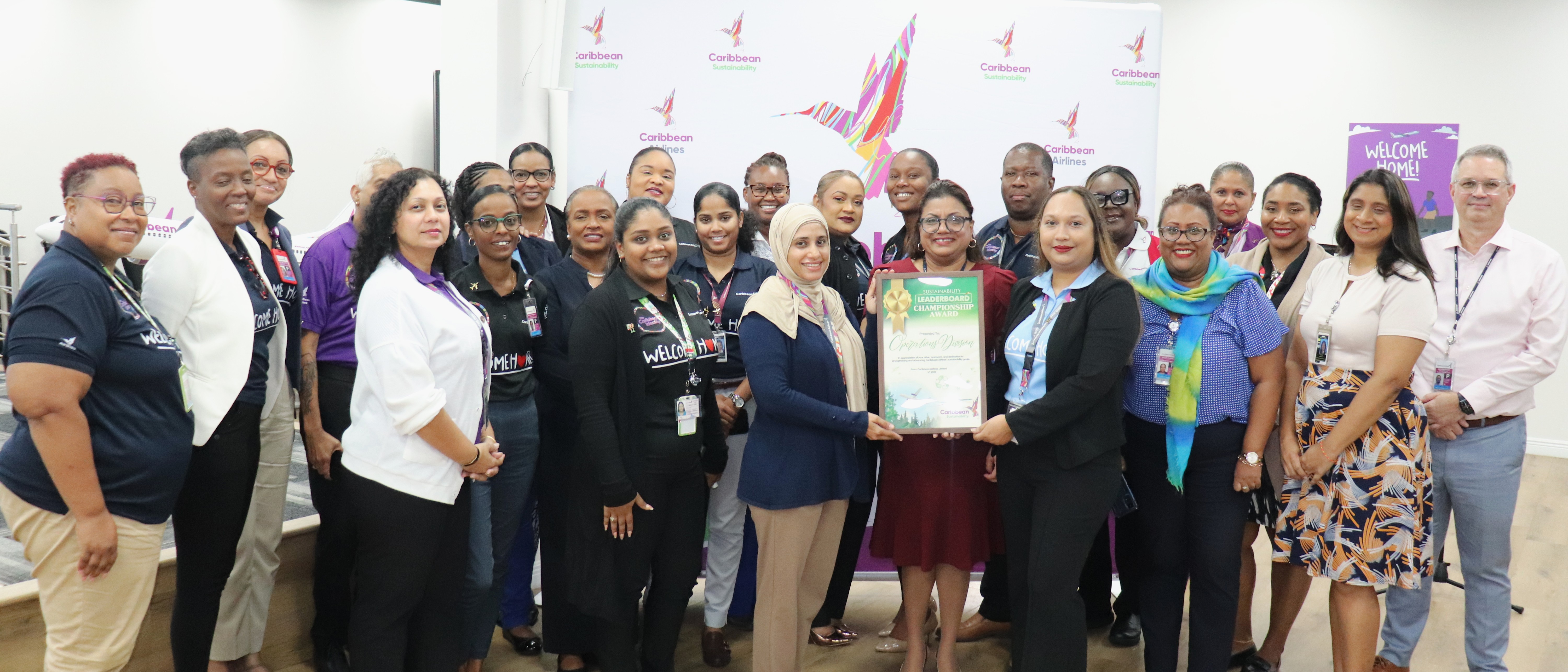 Caribbean Airlines Marks Sustainability Gains, Honors Employee Champions