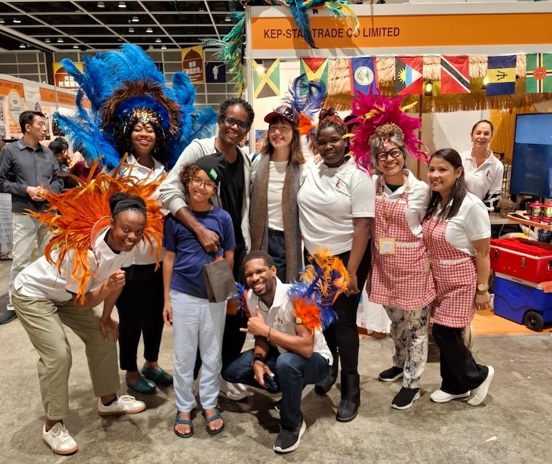 BVI Asia Abroad Students Bring “A Taste of the Caribbean” to Hong Kong Winter Food Festival