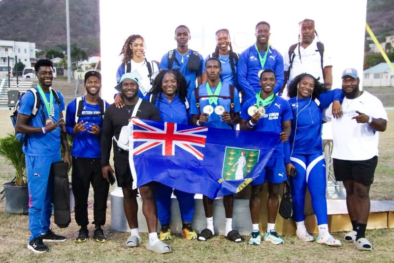 Team BVI Finishes Third at ANOCES Championships