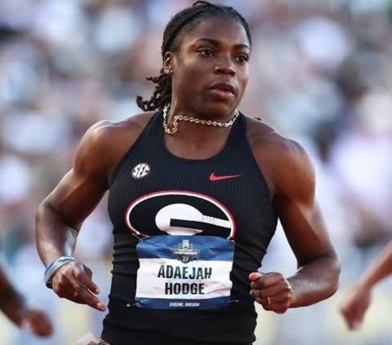 Hodge Finishes Behind Alfred in Fast 200M In Monaco