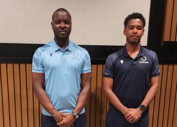 Parkins, May Fly BVI Flag At CAC Games