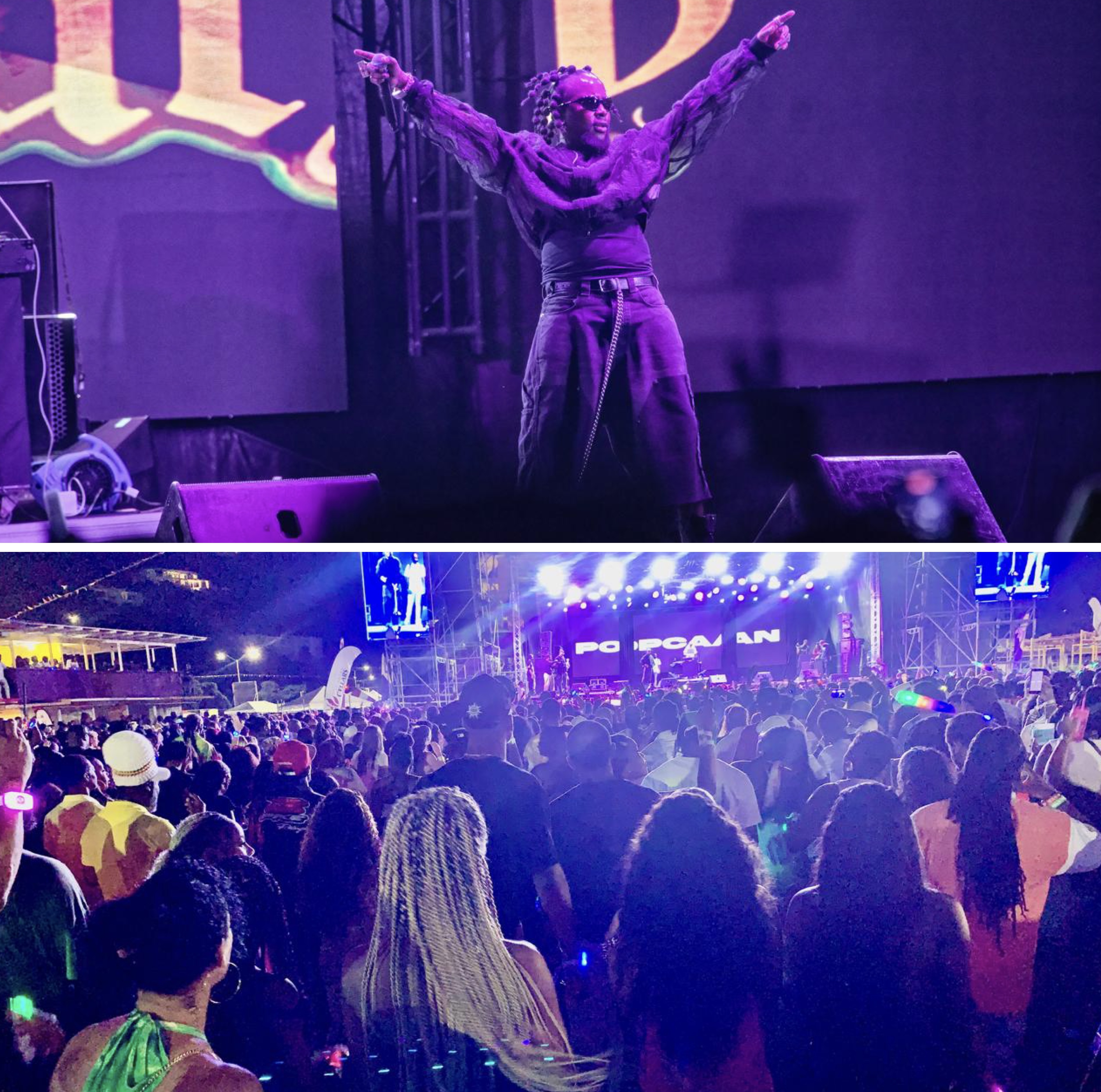PHOTOS: Popcaan Electrifies Packed Festival Village