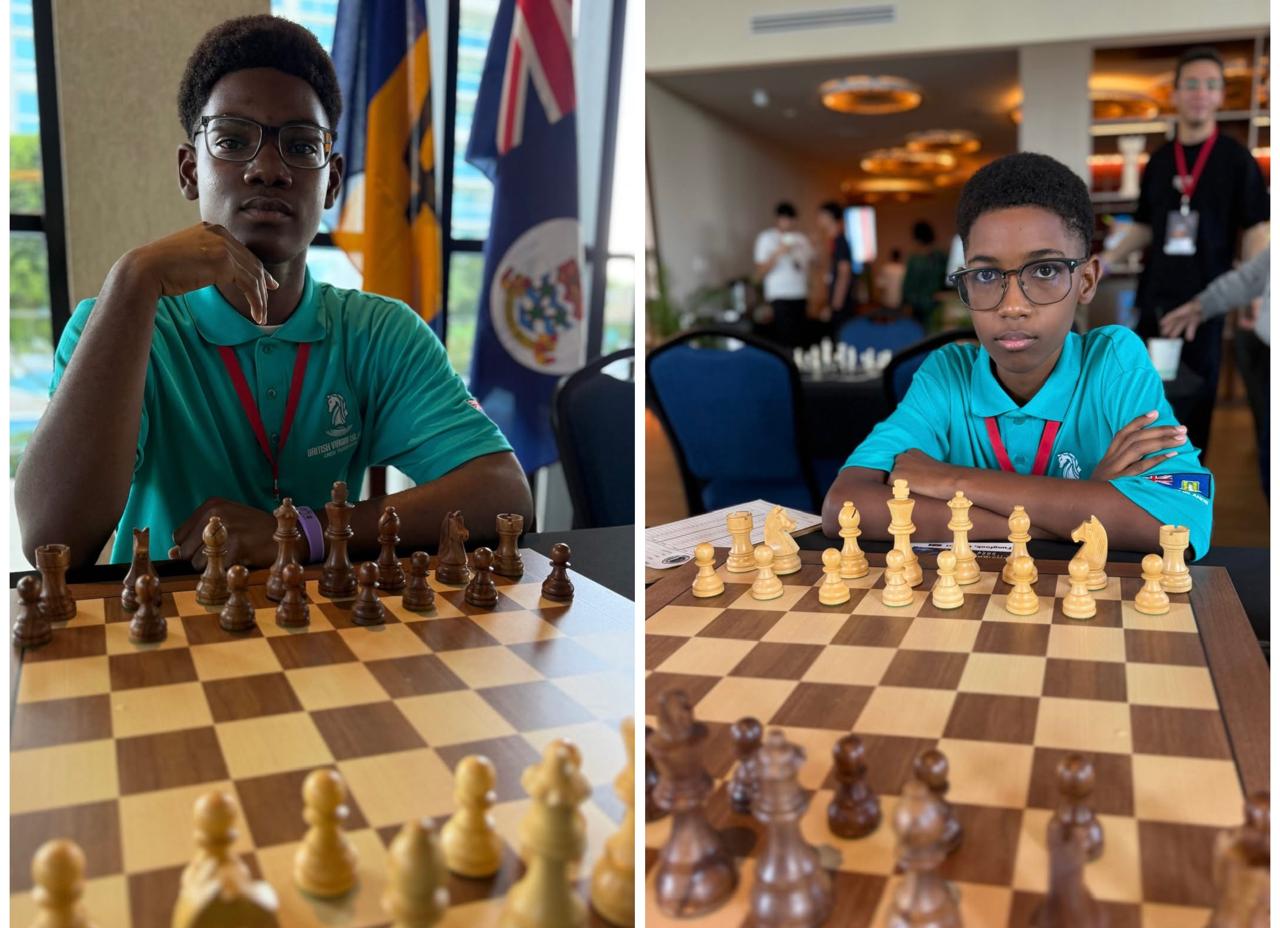 Clean Sweep For BVI In Round One Of The Caribbean Chess Cup